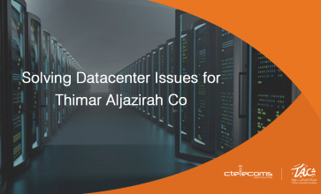 Solving Datacenter Issues for Thimar Aljazirah ...