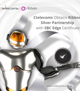 Ctelecoms Obtains Ribbon Silver Partnership with SBC Edge Certificate