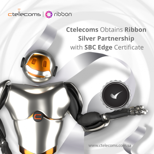 Ctelecoms Obtains Ribbon Silver Partnership with SBC Edge Certificate